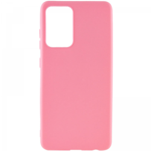 Матовый силиконовый TPU чехол на Xiaomi Poco M5 – Розовый