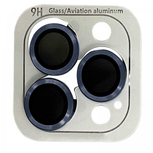 Защитное стекло Metal Classic на камеру для IPhone 12 Pro Max – Синий / Pacific Blue