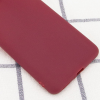Матовый силиконовый TPU чехол на Xiaomi Redmi A1 – Бордовый 145656