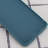 Матовый силиконовый TPU чехол на Samsung Galaxy A23 – Синий / Powder Blue 145679