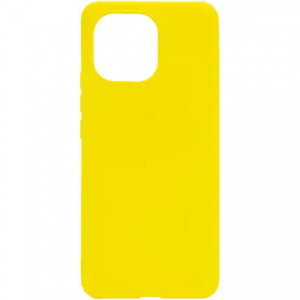 Матовый силиконовый TPU чехол на Xiaomi Redmi A1 – Желтый