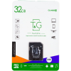 Карта памяти T&G MicroSDXC (UHS-3) 32GB Card Class 10 с адаптером – Black