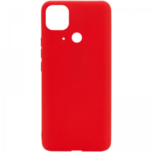 Матовый силиконовый TPU чехол для Xiaomi Redmi 10C / Poco C40 – Красный
