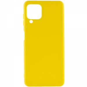 Матовый силиконовый TPU чехол на Samsung Galaxy M53 5G – Желтый