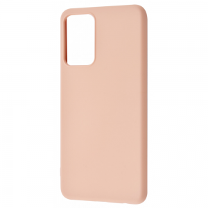 Чехол Silicone Case WAVE Full с микрофиброй для Xiaomi Redmi A1 – Pink sand