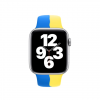 Ремешок силиконовый Ukraine Edition для Apple Watch 38 mm / 40 mm / SE 40 mm / 41 mm – Синий / Желтый 145516