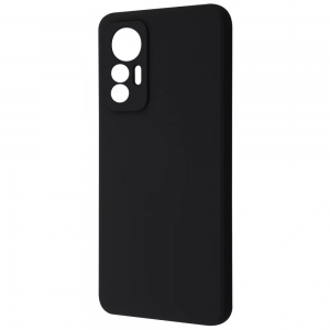 Чехол WAVE Colorful Case с микрофиброй для Xiaomi 12 Lite – Black