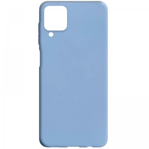 Матовый силиконовый TPU чехол на Samsung Galaxy M53 5G – Голубой / Lilac Blue