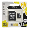 Карта памяти Hi-Rali MicroSDXC (UHS-1) 32 GB Card Class 10 с адаптером – Black
