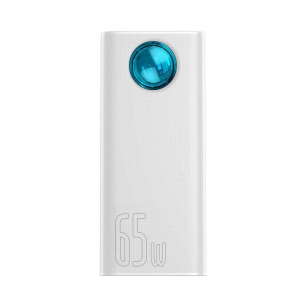 Внешний аккумулятор Power Bank Baseus Amblight Overseas 30000mAh 65W ( с поддержкой зарядки ноутбука ) – White