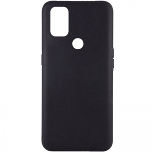 Матовый силиконовый TPU чехол для OnePlus Nord N10 – Черный
