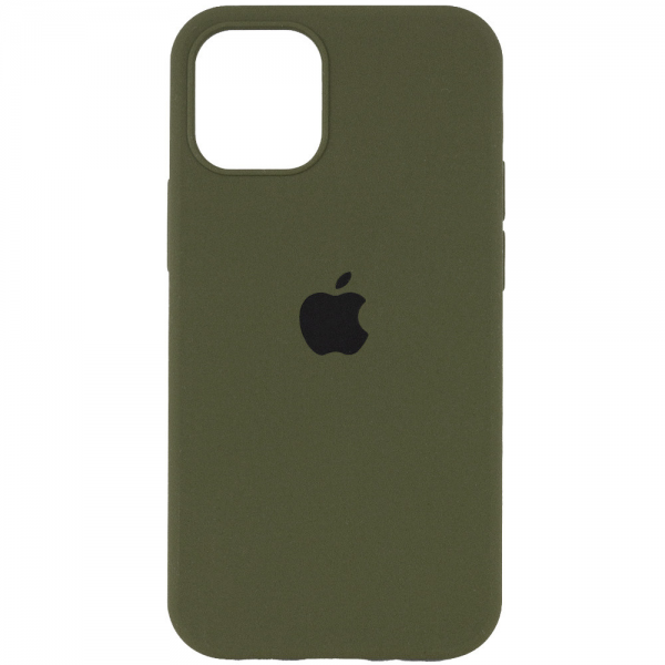 Чохол Silicone Case для Iphone 11 Pro Max Зелений / Dark Olive