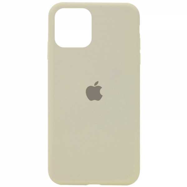 Чохол Silicone Case для Iphone 11 Pro Max Бежевий / Antigue White