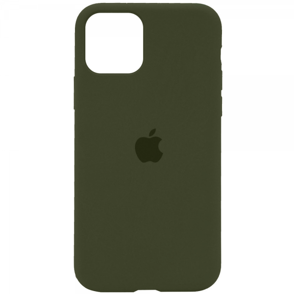 Чохол Silicone Case для Iphone 11 Pro Max Зелений / Forest green