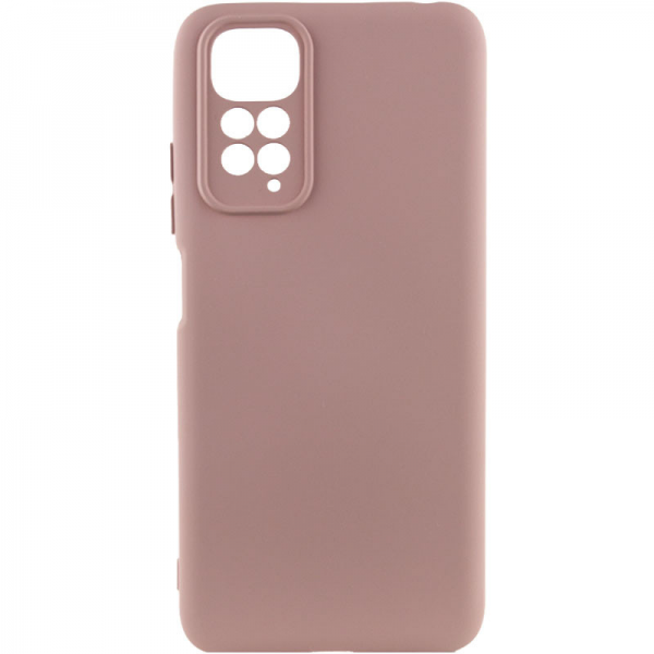 Чехол Silicone Cover Lakshmi Full Camera (A) для Xiaomi Redmi 10 – Розовый / Pink Sand