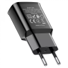 Мережевий зарядний пристрій Hoco C88A Star Round 2 USB / 2.4A Black 149758