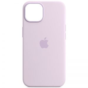 Оригинальный чехол Silicone Cover 360 с микрофиброй для Iphone 11 – Сиреневый / Lilac