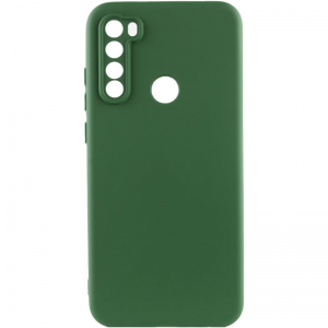 Чехол Silicone Cover Lakshmi Full Camera (A) для Xiaomi Redmi Note 8T – Зеленый / Dark green