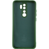 Чехол Silicone Cover Lakshmi Full Camera (A) для Xiaomi Redmi 9 – Зеленый / Dark green 148035