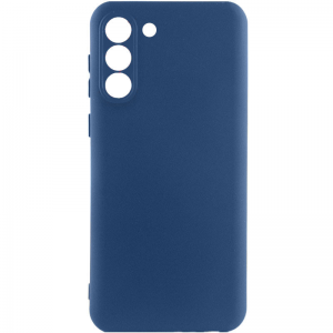 Чехол Silicone Cover Lakshmi Full Camera (A) для Samsung Galaxy S21 FE – Синий / Midnight Blue