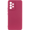 Чехол Silicone Cover Lakshmi Full Camera (A) для Samsung Galaxy A52 / A52s – Бордовый / Marsala