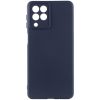 Чохол Silicone Lakshmi A Full Camera для Samsung Galaxy M53 5G Синій / Midnight Blue