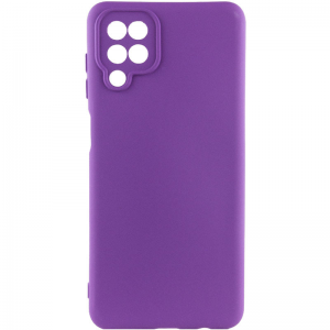 Чохол Silicone Lakshmi A Full Camera для Samsung Galaxy M53 5G Фіолетовий / Purple