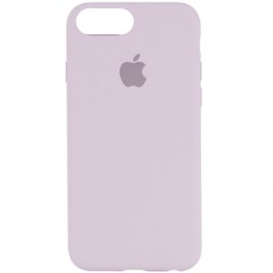 Оригинальный чехол Silicone Case 360 с микрофиброй для Iphone 7 Plus / 8 Plus – Сиреневый / Lilac