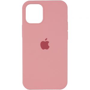 Оригинальный чехол Silicone Cover 360 с микрофиброй для Iphone 13 Mini – Розовый / Pink