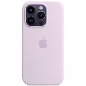 Оригинальный чехол Silicone Cover 360 с микрофиброй для Iphone 13 Pro – Сиреневый / Lilac