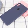 Чохол Silicone Case для Iphone XS Max Темно-синій / Midnight Blue 149351