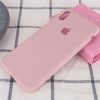 Оригинальный чехол Silicone Cover 360 с микрофиброй для Iphone XS Max – Розовый / Pink Sand 149355