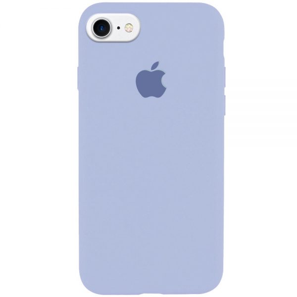 Чохол Silicone Case 360 для Iphone 7 / 8 / SE 2020 Блакитний / Lilac Blue