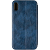 Кожаный чехол-книжка Leather Gelius для Iphone XS Max – Blue 151820