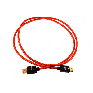 Кабель HDMI mini Male to HDMI Male (1.5m) – Red
