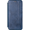 Кожаный чехол-книжка Leather Gelius для Samsung Galaxy A11 / M11 – Blue