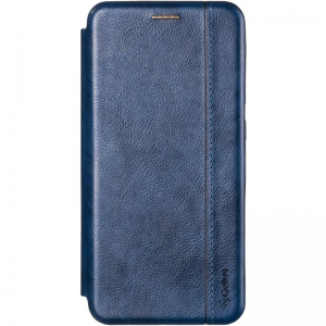 Кожаный чехол-книжка Leather Gelius для Samsung Galaxy A11 / M11 – Blue