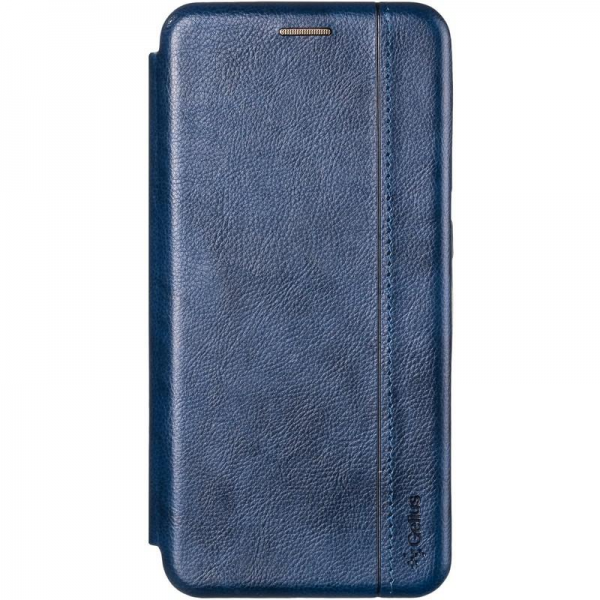 Кожаный чехол-книжка Leather Gelius для Samsung Galaxy A11 / M11 – Blue