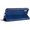 Кожаный чехол-книжка Leather Gelius New для Samsung Galaxy A02 – Blue 151875