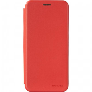 Чехол-книжка G-Case Ranger Series с визитницей для Xiaomi Redmi 9 – Red