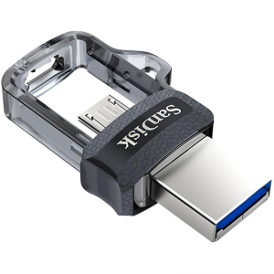 Флеш-память SanDisk Ultra Dual Flash 32Gb MicroUSB to USB OTG – Silver