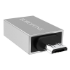 Адаптер Borofone BV2 OTG USB to MicroUSB – Silver 151645