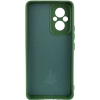 Чехол Silicone Cover Lakshmi Full Camera (A) для Xiaomi Poco M5 – Зеленый / Dark green 153106