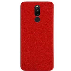 Cиликоновый (TPU+PC) чехол Shine с блестками для Xiaomi Redmi 8 / 8A – Красный