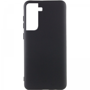 Чехол Silicone Cover Lakshmi (A) с микрофиброй для Samsung Galaxy S23 Plus – Черный / Black