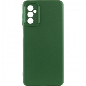 Чехол Silicone Cover Lakshmi Full Camera (A) для Samsung Galaxy A04s – Зеленый / Dark green