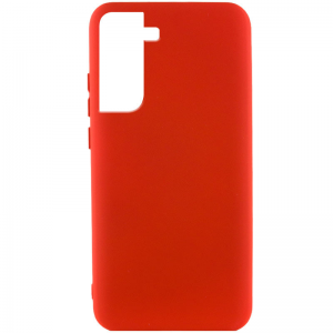 Чехол Silicone Cover Lakshmi (A) с микрофиброй для Samsung Galaxy S23 Plus – Красный / Red