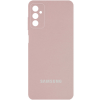 Чехол Silicone Cover (AA) с защитой камеры и микрофиброй для Samsung Galaxy A04s – Розовый / Pink Sand