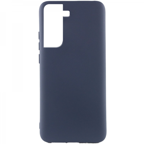 Чехол Silicone Cover Lakshmi (A) с микрофиброй для Samsung Galaxy S23 Plus – Синий / Midnight blue