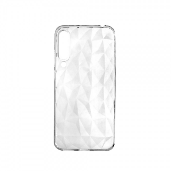 Прозрачный силиконовый TPU чехол CoWay Diamond для Xiaomi Mi 9 Lite / Mi CC9